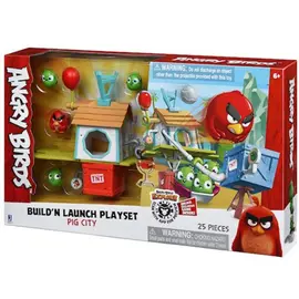 სათამაშო ნაკრები Jazwares ANB - Medium Playset (Pig City Build 'n Launch Playset)  - Primestore.ge