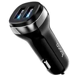 მანქანის დამტენი Hoco Superior Dual Port Car Charger Z40  - Primestore.ge