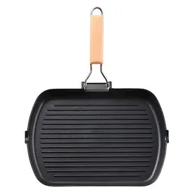 გრილის ტაფა Ardesto Grill fry pan Gemini 34*24 cm, black, aluminium  - Primestore.ge