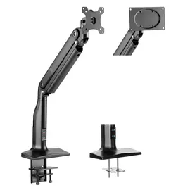 მონიტორის საკიდი 2E Single Monitor Select Spring Assisted Aluminum Monitor Arm with USB  - Primestore.ge