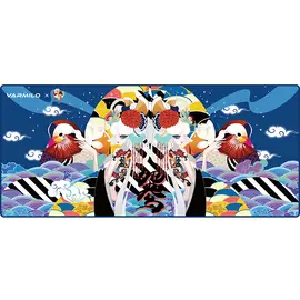 მაუსპადი Varmilo Mouse Pad Lovebirds Blue Desk Mat XL (900х400х3mm) - Primestore.ge