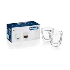 ესპრესოს ჭიქები DeLonghi Coffee Machine Glasses (DLSC310)  - Primestore.ge