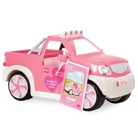 TOY CAR LORI 6" DOLL PICK UP TRUCK