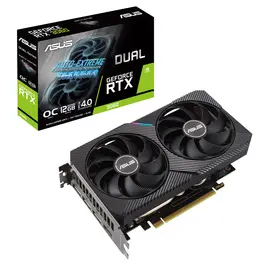 ვიდეო დაფა ASUS GeForce RTX 3060 12GB GDDR6 DUAL OC V2 DUAL-RTX3060-O12G-V2  - Primestore.ge
