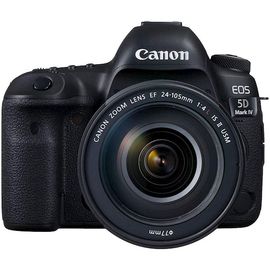 ფოტოაპარატი Canon EOS 5D Mark IV + Lens 24-105mm IS II USM Black  - Primestore.ge