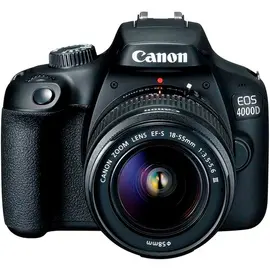 ფოტოაპარატი EOS 4000D 18-55 DC  KIT+ Lens EF-S 18-55   , 18MP APS-C CMOS sensor , 2,7″ LCD screen , 1080P Full-HD EOS Movie  - Primestore.ge