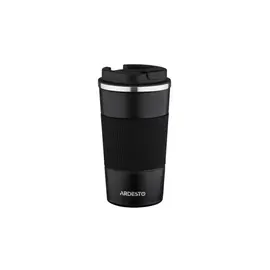 თერმოსი Ardesto Travel mug Urban 500 ml, black, s/s  - Primestore.ge