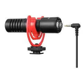 მიკროფონი BOYA BY-MM1+ Super-cardioid Condenser Shotgun Microphone - Primestore.ge