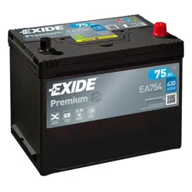 აკუმულატორი Exide PR EA754 75 ა*ს JIS R+ - Primestore.ge