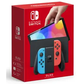 პორტატული სათამაშო კონსოლი Nintendo Switch Console with OLED  Neon Red & Blue \Switch  - Primestore.ge