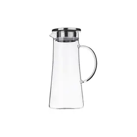 მინის დოქი ARDESTO Pitcher with lid, 1400 ml, borosilicate glass, s/s  - Primestore.ge
