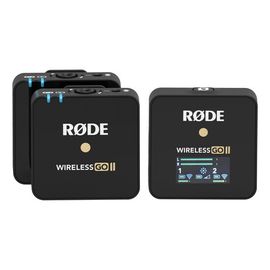 მიკროფონი Rode Wireless GO II 2-Person Compact Digital Wireless Omni Lavalier Microphone Kit  - Primestore.ge