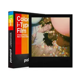 პოლაროიდის აქსესუარი Polaroid Color Film for i-Type With Black Frame Edition  - Primestore.ge