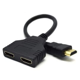 ადაპტერი Gembird DSP-2PH4-04 Passive HDMI dual port cable  - Primestore.ge