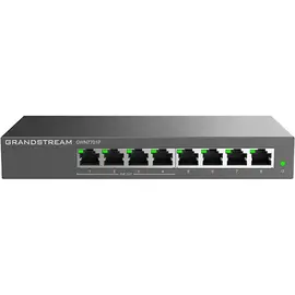 სვიჩი Grandstream GWN7701P, 4-Port Gigabit, PoE + Switch, Gray - Primestore.ge