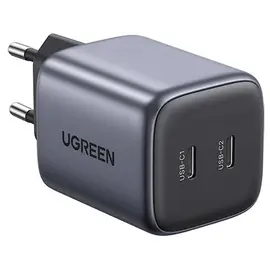 დამტენი UGREEN CD294 (90573) Nexode, 45W, USB-C, Gray - Primestore.ge