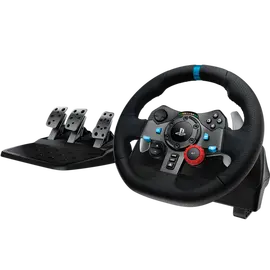 სათამაშო საჭე და პედლები LOGITECH G29 Driving Force Racing Wheel - PC/PS - BLACK - USB L941-000112  - Primestore.ge