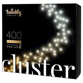 Christmas lights Twinkly TWC400GOP-BEU Cluster AWW, 400, Gen II, IP44