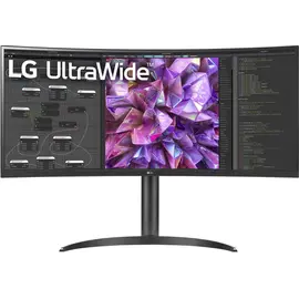მონიტორი LG UltraWide 34WQ75C 34" Curved IPS QHD 3440 x 1440 5ms 60Hz  - Primestore.ge