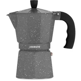 ყავის მადუღარა Ardesto Coffee Maker Gemini Molise, 6 cups, grey, aluminum  - Primestore.ge