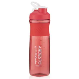 წყლის ბოთლი Ardesto Bottle Smart bottle 1000 ml, red, tritan - Primestore.ge