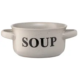 წვნიანის თასი Ardesto Bowl Alcor, 550 ml, gray, ceramics  - Primestore.ge