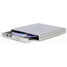 დისკის წამკითხველი Gembird DVD-USB-02-SV External USB DVD Drive Silver  - Primestore.ge