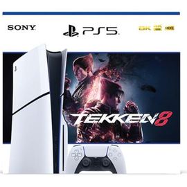 ფლეისთეიშენი Sony PlayStation PS5 Slim 1TB Tekken 8 Bundle  - Primestore.ge