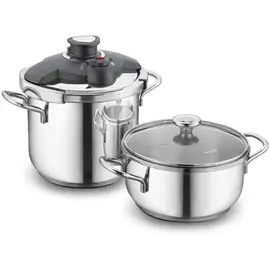 მულტისახარში ქვაბი Korkmaz A171 Alia 4 pcs. Pressure Cooker  - Primestore.ge