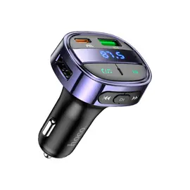 Car charger Hoco E70 PD30W+QC3.0 car BT FM transmitter Magic Night