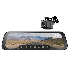 Car Video Recorder Xiaomi 70Mai S500 + RC13, 5MP, 3K, Built In WiFi, 138°, Rearview Dash Cam, Black