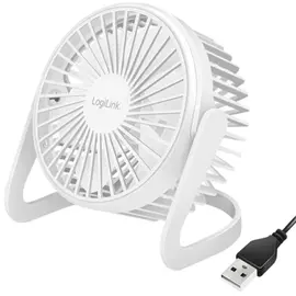 Fan Logilink UA0402 USB desk Fan 12.7cm 30dB White