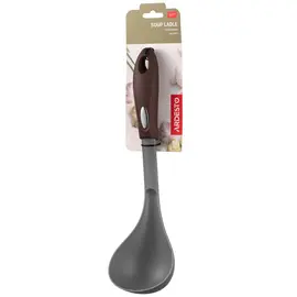 ჩამჩა Ardesto Ladle Gemini, 32.2cm, nylon, gray-brown  - Primestore.ge