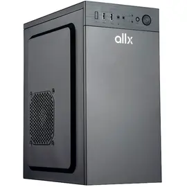 Case ALLX AX-B1734, Computer Case, Micro-ATX, ITX, USBx2, AUDIO, Black