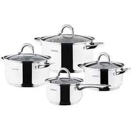 ქვაბების ნაკრები Ardesto Gemini Gourmet, 8 pcs, stainless steel  - Primestore.ge