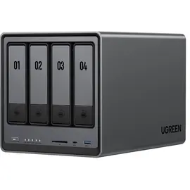 შენახვის სისტემა UGREEN NASync DXP4800 (25372B), Intel N100, 8GB, Diskless, RJ45, USB, Type-C, HDMI, Space Gray - Primestore.ge