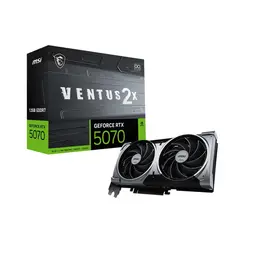 Video card MSI VGA PCIE16 RTX5070 12GB GDDR7 RTX5070 12G VENTUS 2X OC