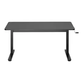 Gaming table Vertex VX-MSSD-02B Affordable Manual Sit-Stand Desk Black