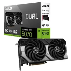 ვიდეო დაფა ASUS GeForce RTX 5070 12GB GDDR7 OC DUAL-RTX5070-O12G - Primestore.ge