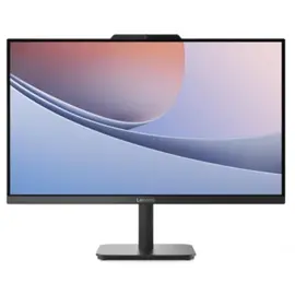 All In One კომპიუტერი Lenovo AIO V100 23.8&quot;FHD IPS, N100, 8GB , 256GB SSD, DOS, Wi-F+BT5.2i,KB&amp;M, 2Y  - Primestore.ge