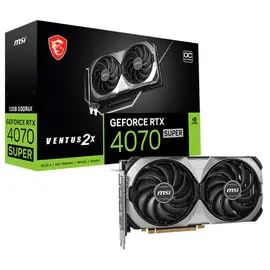 ვიდეო დაფა MSI GeForce RTX 4070 SUPER 12G VENTUS 2X OC - Primestore.ge