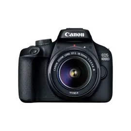 ფოტოაპარატი CANON EOS 4000D BLACK+LENS EF-S 18-55 DC III (3011C004AA)  - Primestore.ge