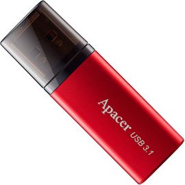 ფლეშ მეხსიერება Apacer USB 3.1 Gen1 AH25B 128GB Red RP  - Primestore.ge