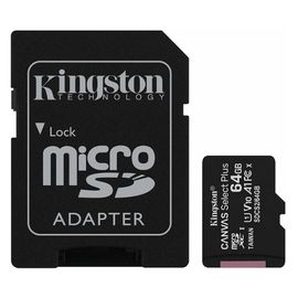 მეხსიერების ბარათი Kingston SDCS2/64GB SP 64GB MicroSD  - Primestore.ge