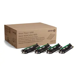 Xerox 108R01121 Drum Imaging Unit Kit (Cyan, Black, Magenta, Yellow) For VersaLink C400 / C405, WC 6600/6605/665 (60,000 pages)