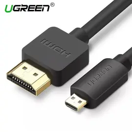 HDMI cable UGREEN HD127 (30102) Micro HDMI to HDMI Cable 1.5m (Black)