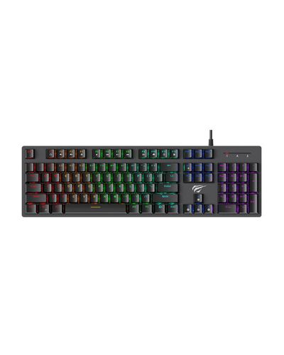 კლავიატურა Havit HV-KB858L Gaming Keyboard Black  - Primestore.ge