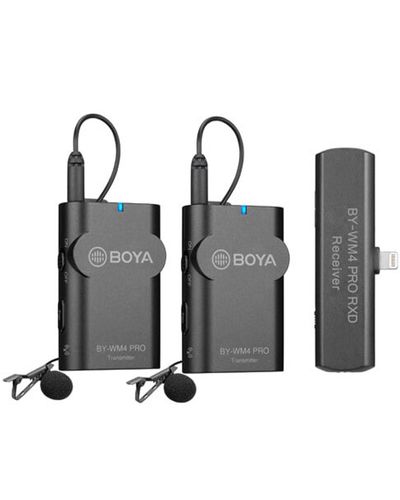მიკროფონი BOYA BY-WM4 Pro-K6 2.4 GHz Wireless Microphone System For Android and other Type-C devices  - Primestore.ge