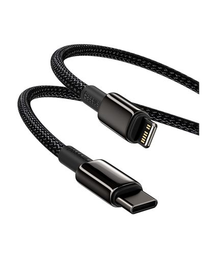 USB cable Baseus Tungsten Gold Fast Charging Data Cable Type-C to Lightning 20W 1m CATLWJ-01, 2 image