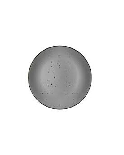 Deep ceramic plate Ardesto Soup plate Bagheria, 20 cm, Gray, ceramics, 2 image